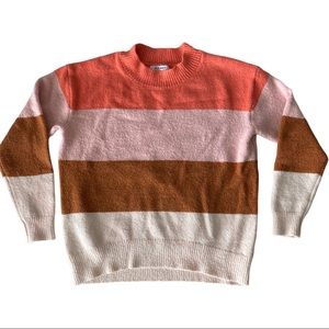 Color Block Sweater, Size M